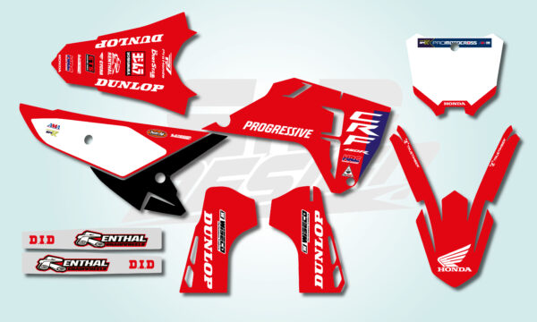 CRF 250-450 2025/2026 | KIT DECO HONDA HRC REPLICA JETT LAWRENCE 2025