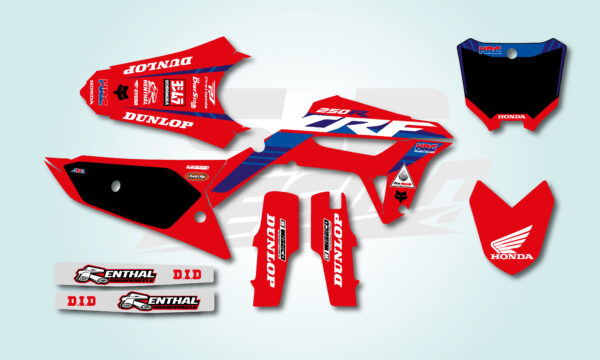 CRF 250 2022/2024 | CRF 450 2021-2024 | KIT DECO HONDA HRC REPLICA 2023