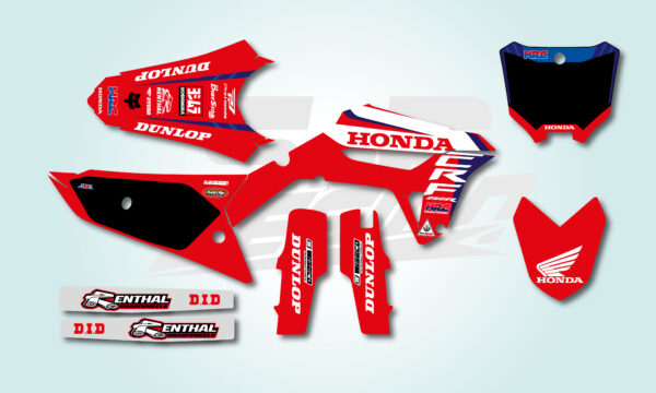 CRF 250 2022/2024 | CRF 450 2021-2024 | KIT DECO HONDA HRC REPLICA 2024