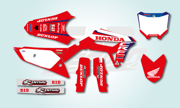 CRF 250 2022/2024 | CRF 450 2021-2024 | KIT DECO HONDA HRC REPLICA 2024 – Image 2