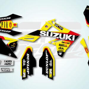 RM-Z 250 2019-2026 | RM-Z 450 2018-2026 | KIT DECO SUZUKI BAR-X REPLICA 2023