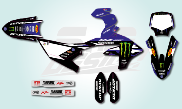 YZ-F 450 2026 | KIT DECO YAMAHA STAR RACING REPLICA 2026